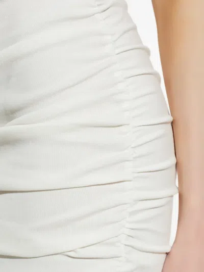 Misbhv Ruched Maxi Dress In Red