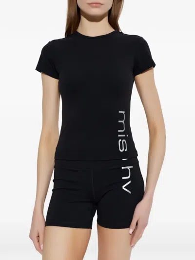 Misbhv Open-back T-shirt In Orange