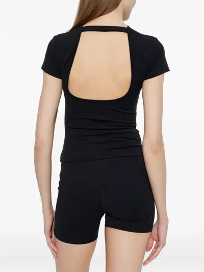 Misbhv Open-back T-shirt In Orange