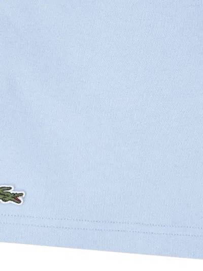 Lacoste Logo Elasticated Shorts In Blue