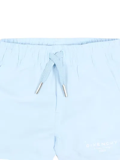 Givenchy Drawstring Boxer Shorts In Blue