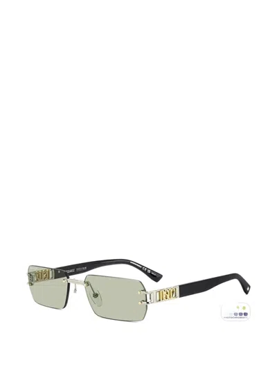 长方形镜框太阳眼镜