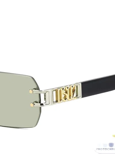 长方形镜框太阳眼镜