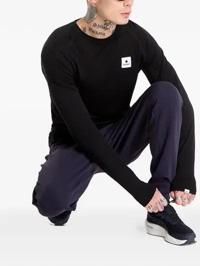 Saysky Long Sleeve Base Layer T-shirt In Black