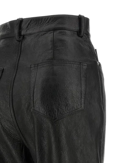 Rick Owens Bolan Stretch Denim Bootcut Jeans In Black