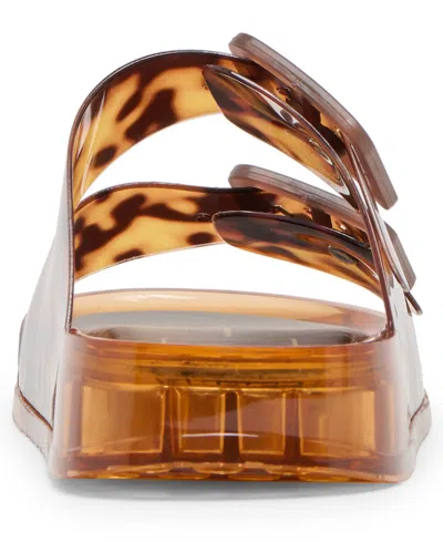 Dolce Vita Julio Jelly Sandals Tortoise Vinyl In Multi