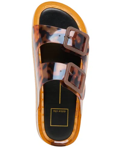 Dolce Vita Julio Jelly Sandals Tortoise Vinyl In Multi