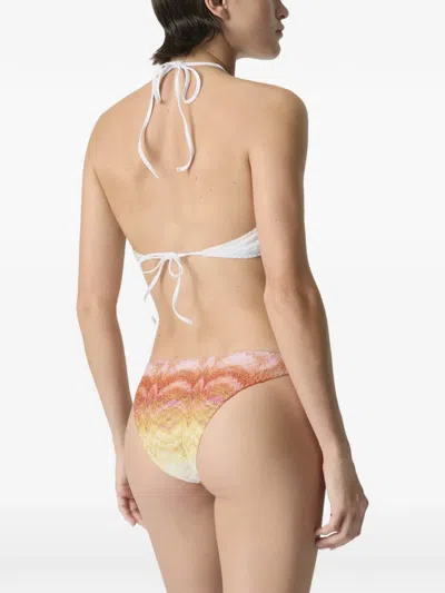 Missoni Bikini With Tie Dye Pattern In Blue