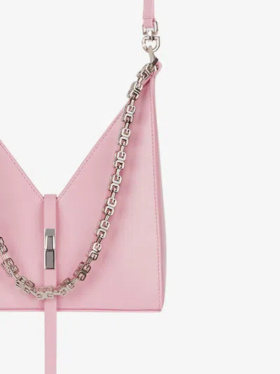 Givenchy Mini Cut Out Shoulder Bag In Pink