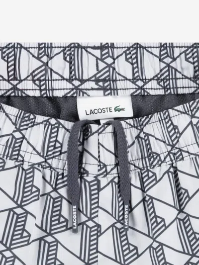 Lacoste Boys Monogram Wind Tracksuit In Multi