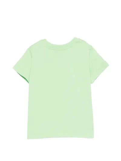 Msgm Graphic-print T-shirt In Green