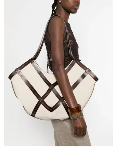 Hereu Algaida Shoulder Bag In Neutral