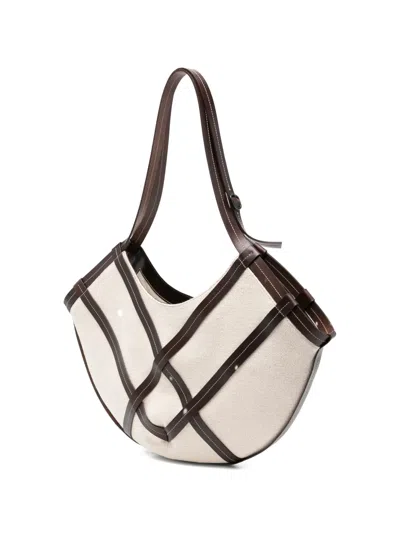 Hereu Algaida Shoulder Bag In Neutral