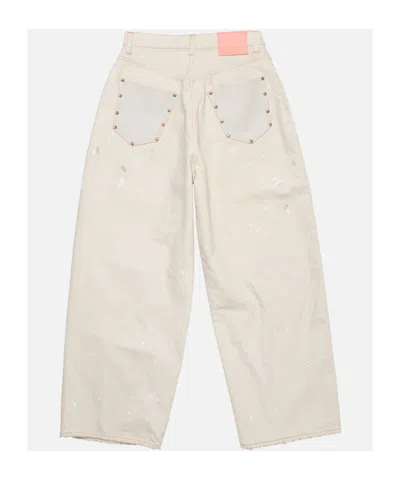 Acne Studios 2023 Logo-patch Jeans In Multi