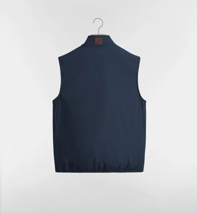 Dior Down Vest In Blue