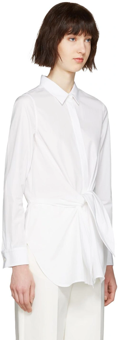 Shop 3.1 Phillip Lim / フィリップ リム White Front Knot Shirt