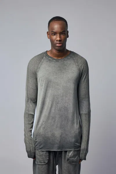Thom Krom Men Sweat Shirt/pullover In Gray