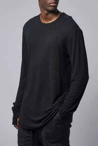Thom Krom Men Sweat Shirt/pullover In Black