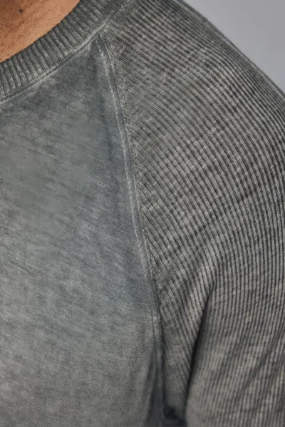 Thom Krom Men Sweat Shirt/pullover In Gray