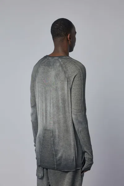 Thom Krom Men Sweat Shirt/pullover In Gray