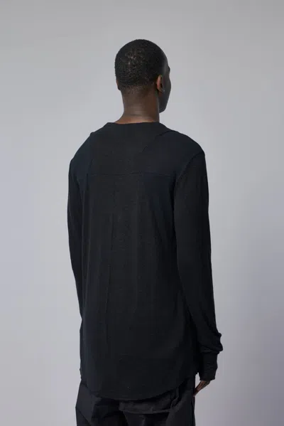 Thom Krom Men Sweat Shirt/pullover In Black