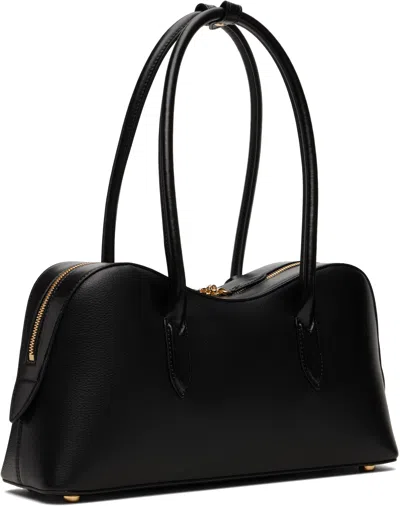 Stella Mccartney Stella Ryder Logo-embossed Embellished Textured Vegan Tote In Black