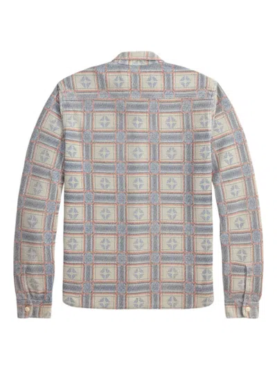 Rrl Plaid-pattern Pocket Shirt In Multi