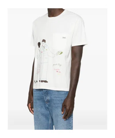 Bode Companion T-shirt In White