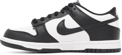 Nike Kids Black Dunk Low Little Kids Sneakers In White