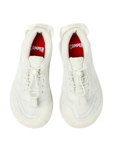 Camper Peu Path Net Design Sneakers In White