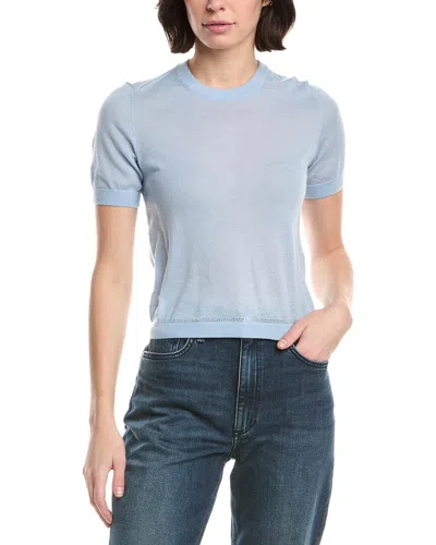 Rag & Bone Adeline Lightweight Cashmere Sweater In Blue