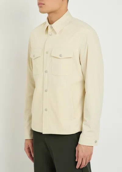 Lardini Shell Overshirt In Neutral