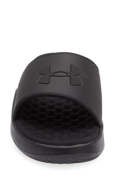 Under Armour Ignite Pro 8 Fixed Band Slides In Black