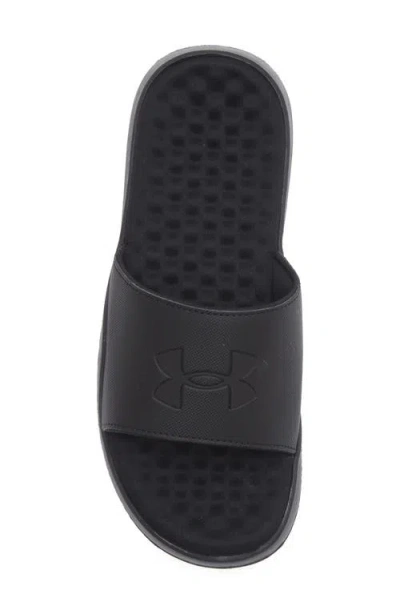 Under Armour Ignite Pro 8 Fixed Band Slides In Black