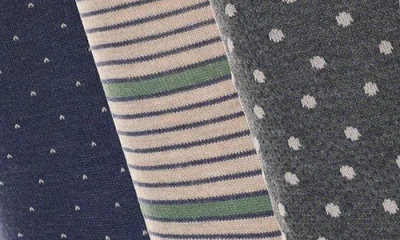 Original Penguin Fergunson Stripe Assorted 3-pack Crew Socks In Multi