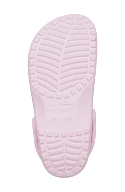 Crocs Kids'  Girls Classic Floral Cut Out Clog In Pink