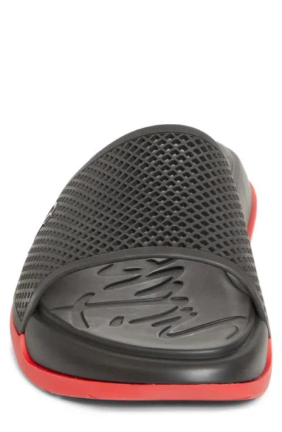 Christian Louboutin Louboutin Slides And Clogs Easy Breezy Men Rubber Black In Black