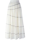 DKNY exposed seam maxi skirt,DRYCLEANONLY