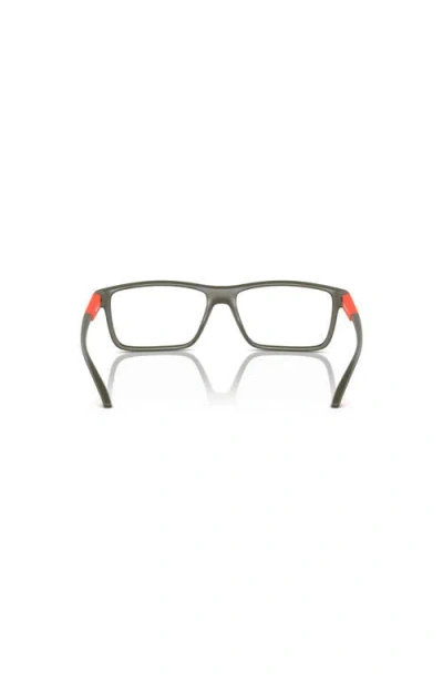 Arnette 56mm Rectangle Optical Glasses In Pattern