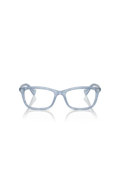 Ralph 51mm Rectangle Optical Glasses In Pattern