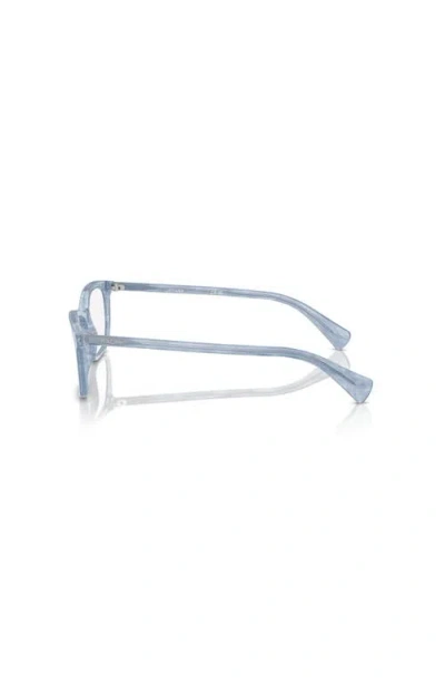 Ralph 51mm Rectangle Optical Glasses In Pattern