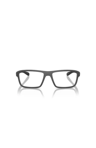 Arnette 54mm Rectangle Optical Glasses In Brown
