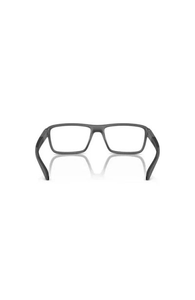 Arnette 54mm Rectangle Optical Glasses In Brown