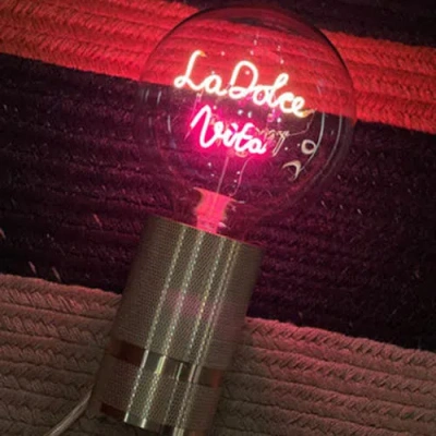 Mitb Dolce Vita Portable Table Lamp In Multi