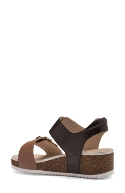 Ara Nova Platform Wedge Sandal In Multi