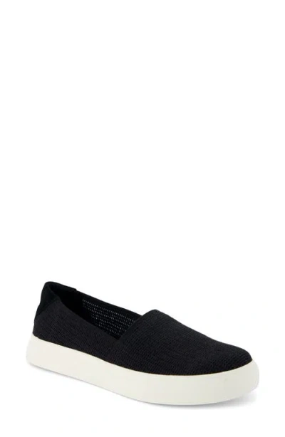 Toms Asher Platform Slip-on Sneaker In Black