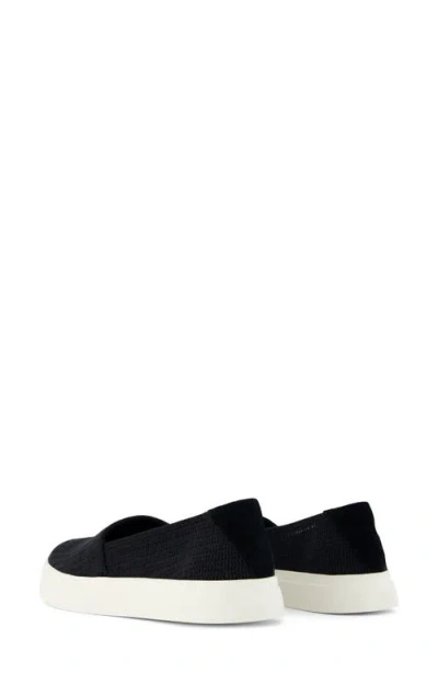Toms Asher Platform Slip-on Sneaker In Black