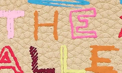 Marc Jacobs The Punk Scribble Top Zip Multi Wallet In Multi