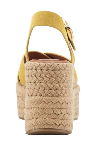 Marc Fisher Ltd Pasion Espadrille Ankle Strap Platform Wedge Sandal In Multi