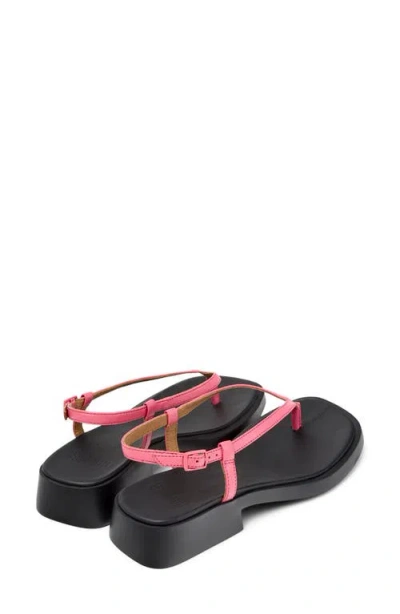 Camper Dana Leather Sandals In Multi